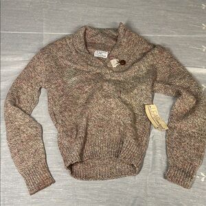 Vintage Women's Brown Sweater NOS Granny core NWT made in USA